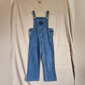 ILlUMINATION PRESENTS Minions Kids' Classic Blue Denim Overalls Size M